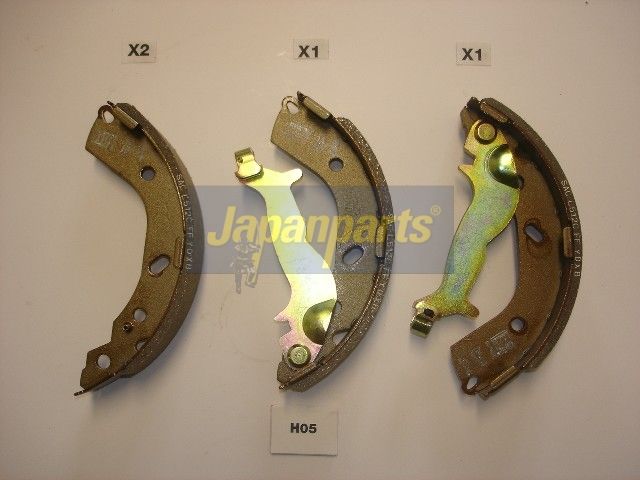 Japan Parts GFH05AF Комплект гальмівних колодок