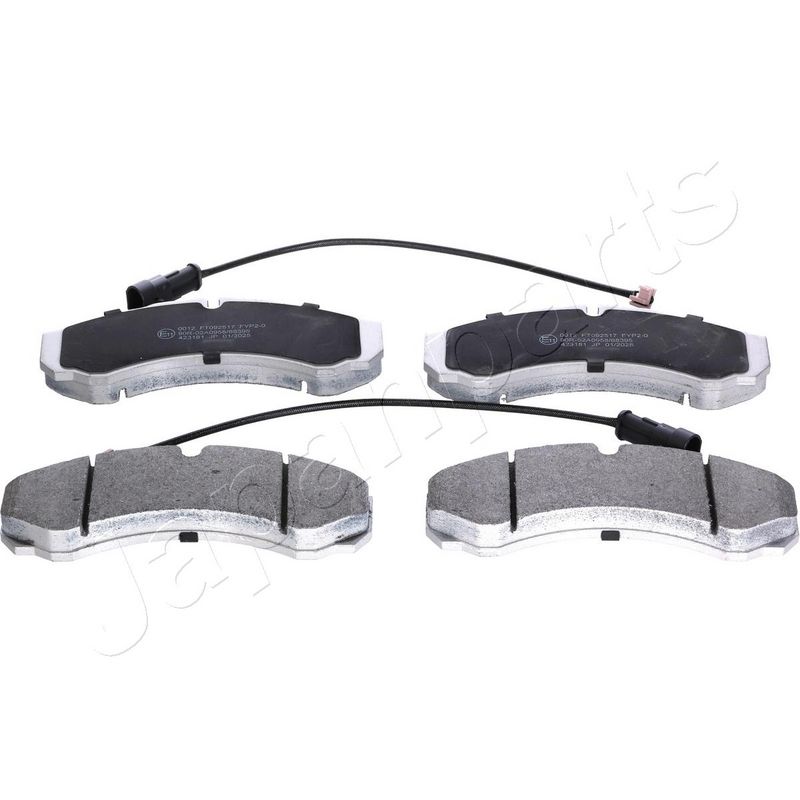 Japan Parts PA0012AF Комплект гальмівних накладок, дискове гальмо