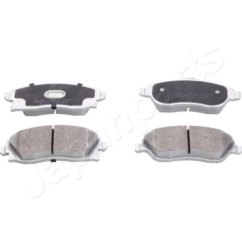 Japan Parts PA0031AF Комплект гальмівних накладок, дискове гальмо