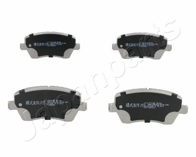 Japan Parts PA013AF Комплект гальмівних накладок, дискове гальмо