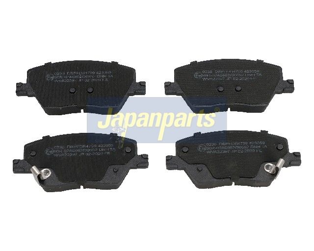 Japan Parts PA0230AF Комплект гальмівних накладок, дискове гальмо