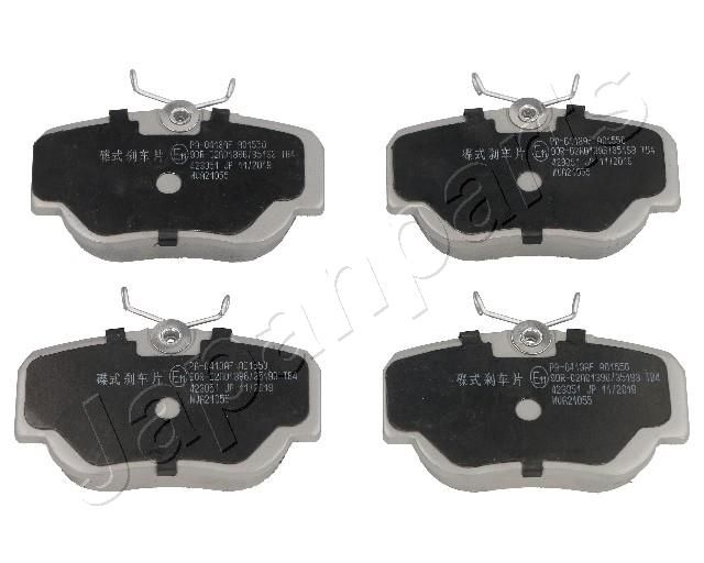 Japan Parts PA0413AF Комплект гальмівних накладок, дискове гальмо