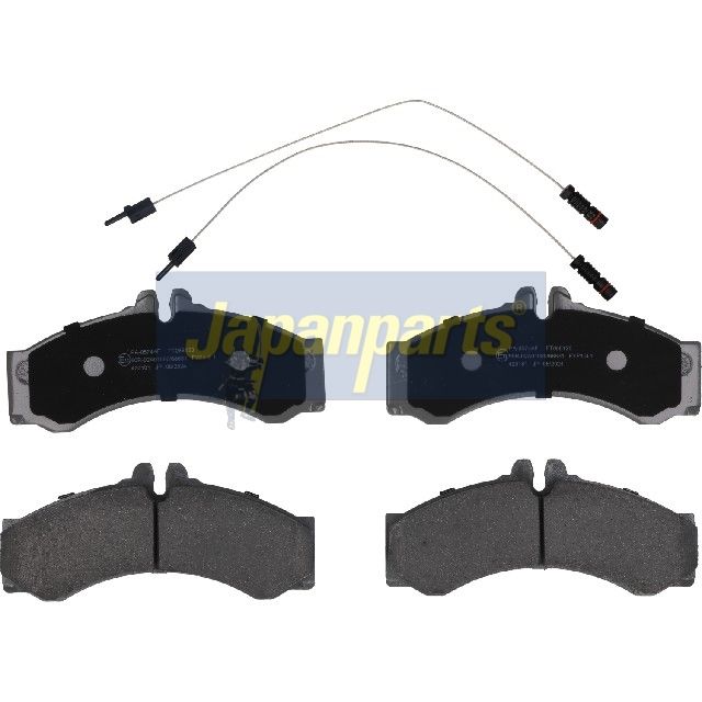 Japan Parts PA0574AF Комплект гальмівних накладок, дискове гальмо