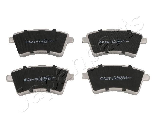 Japan Parts PA0720AF Комплект гальмівних накладок, дискове гальмо