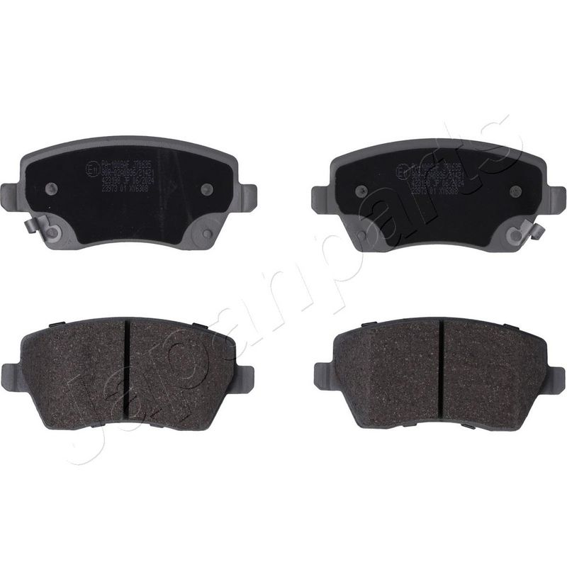 Japan Parts PA1008AF Комплект гальмівних накладок, дискове гальмо