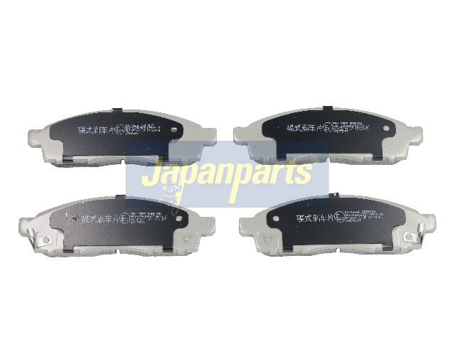 Japan Parts PA128AF Комплект гальмівних накладок, дискове гальмо