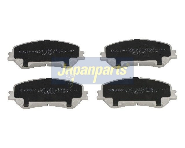 Japan Parts PA160AF Комплект гальмівних накладок, дискове гальмо