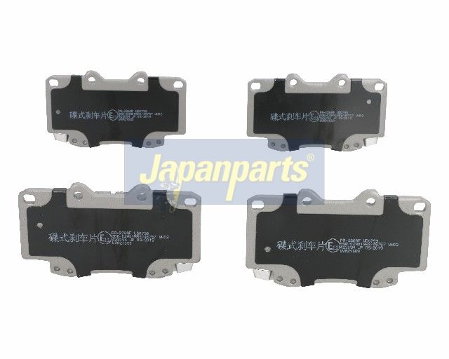 Japan Parts PA226AF Комплект гальмівних накладок, дискове гальмо