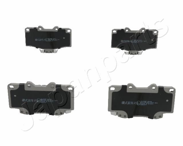 Japan Parts PA254AF Комплект гальмівних накладок, дискове гальмо