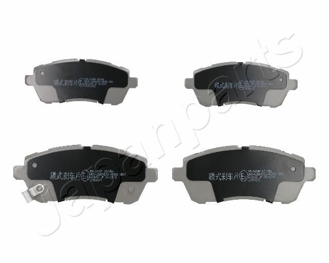 Japan Parts PA343AF Комплект гальмівних накладок, дискове гальмо