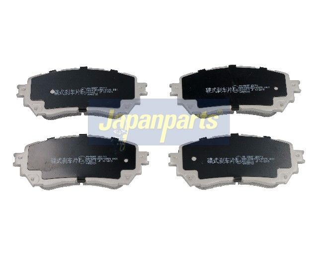 Japan Parts PA350AF Комплект гальмівних накладок, дискове гальмо