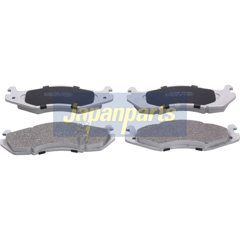 Japan Parts PA425AF Комплект гальмівних накладок, дискове гальмо
