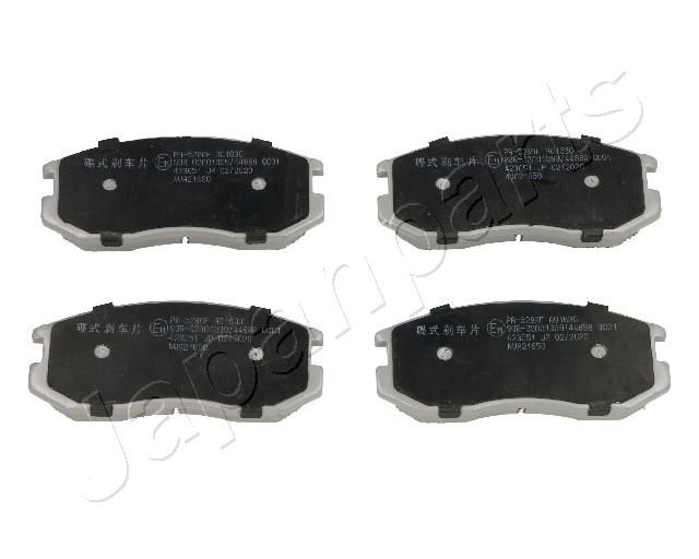 Japan Parts PA528AF Комплект гальмівних накладок, дискове гальмо
