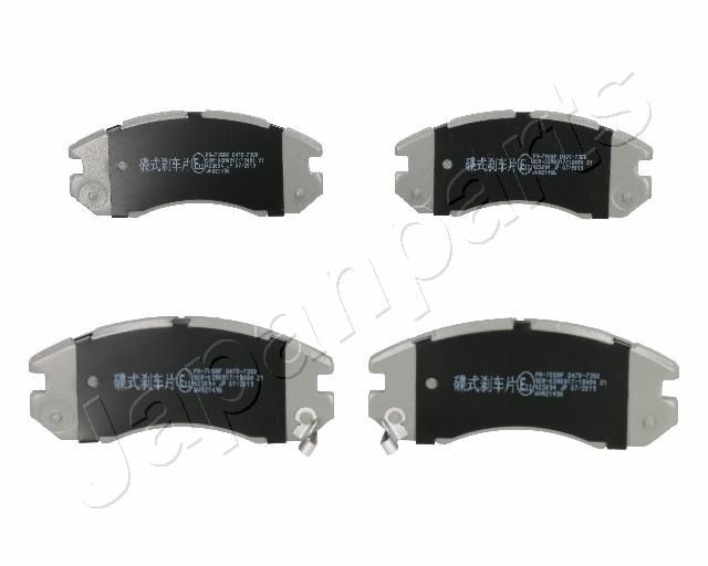 Japan Parts PA705AF Комплект гальмівних накладок, дискове гальмо