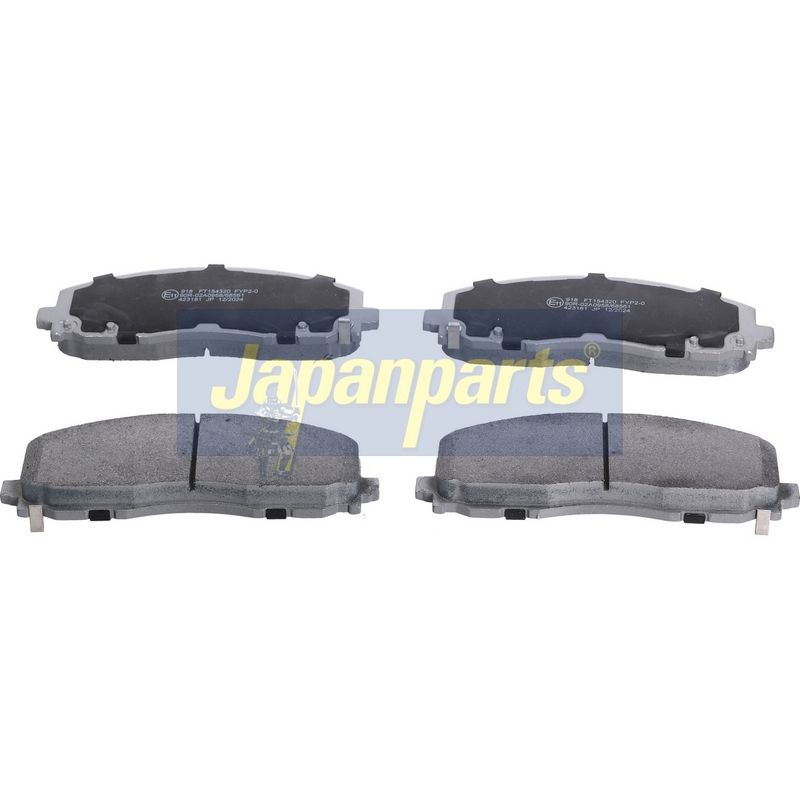 Japan Parts PA918AF Комплект гальмівних накладок, дискове гальмо