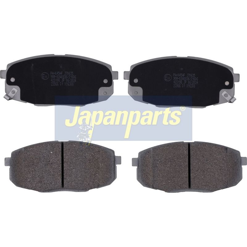 Japan Parts PAK45AF Комплект гальмівних накладок, дискове гальмо