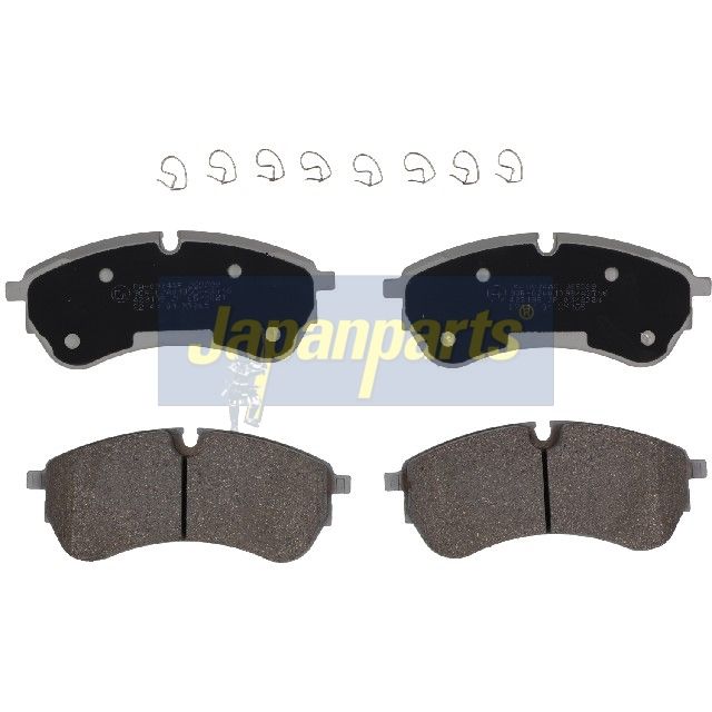 Japan Parts PAL07AF Комплект гальмівних накладок, дискове гальмо
