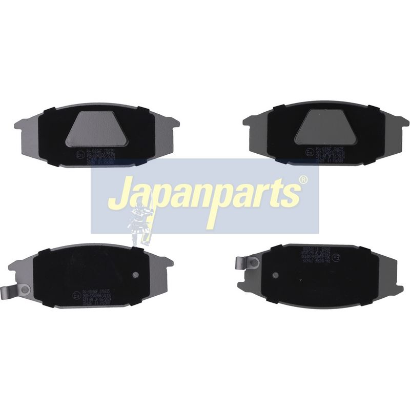 Japan Parts PAW07AF Комплект гальмівних накладок, дискове гальмо