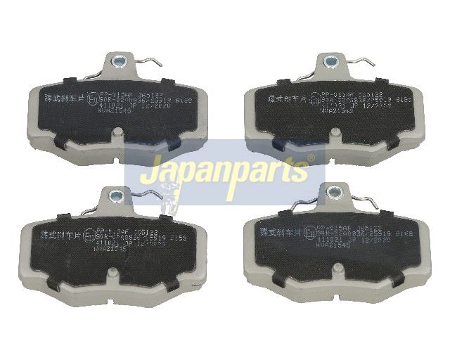 Japan Parts PP015AF Комплект гальмівних накладок, дискове гальмо