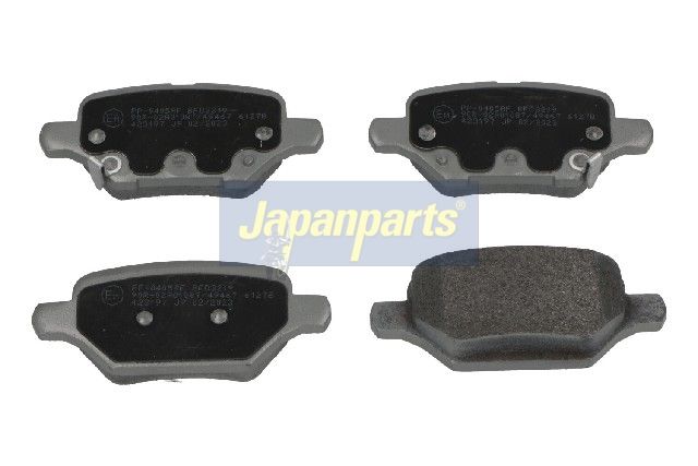 Japan Parts PP0405AF Комплект гальмівних накладок, дискове гальмо