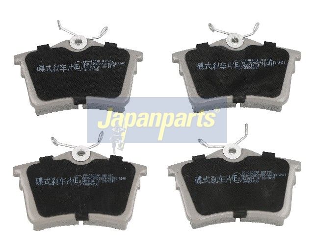 Japan Parts PP0600AF Комплект гальмівних накладок, дискове гальмо