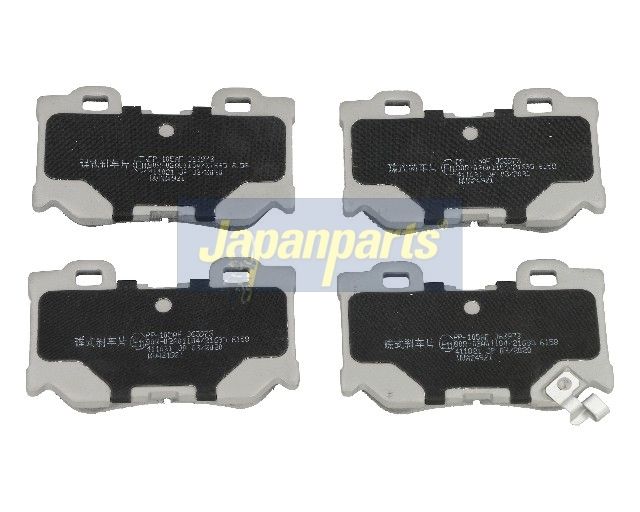 Japan Parts PP105AF Комплект гальмівних накладок, дискове гальмо