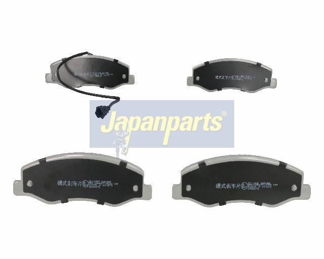 Japan Parts PP106AF Комплект гальмівних накладок, дискове гальмо