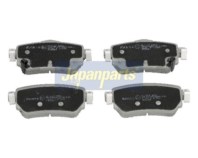 Japan Parts PP107AF Комплект гальмівних накладок, дискове гальмо