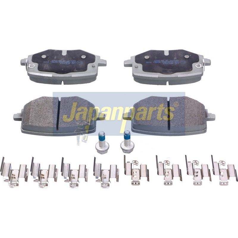 Japan Parts PP140AF Комплект гальмівних накладок, дискове гальмо