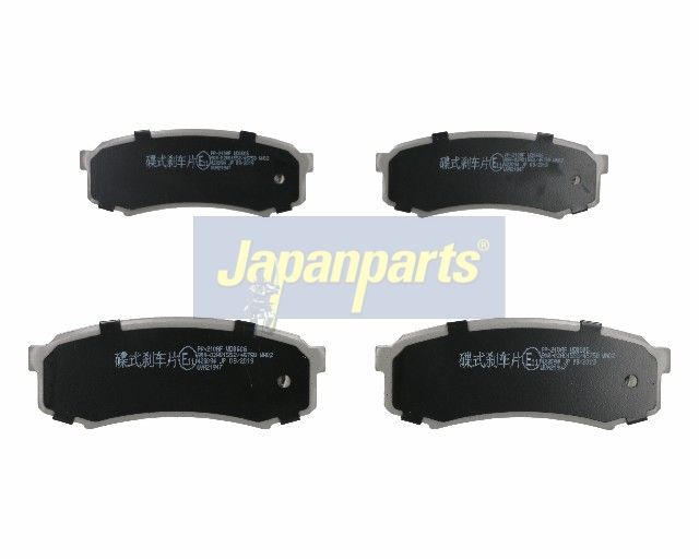 Japan Parts PP210AF Комплект гальмівних накладок, дискове гальмо