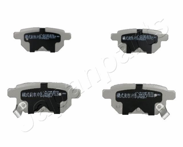 Japan Parts PP214AF Комплект гальмівних накладок, дискове гальмо