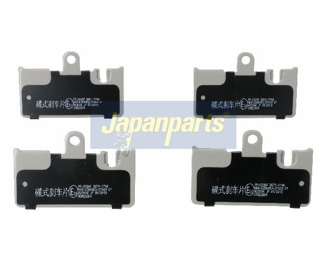 Japan Parts PP222AF Комплект гальмівних накладок, дискове гальмо