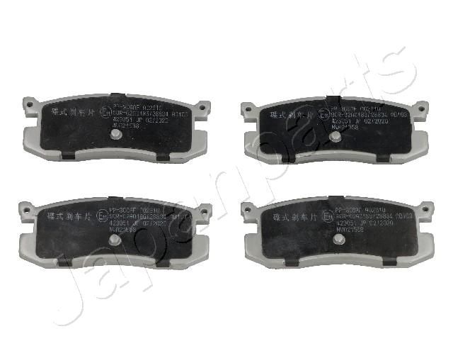 Japan Parts PP306AF Комплект гальмівних накладок, дискове гальмо