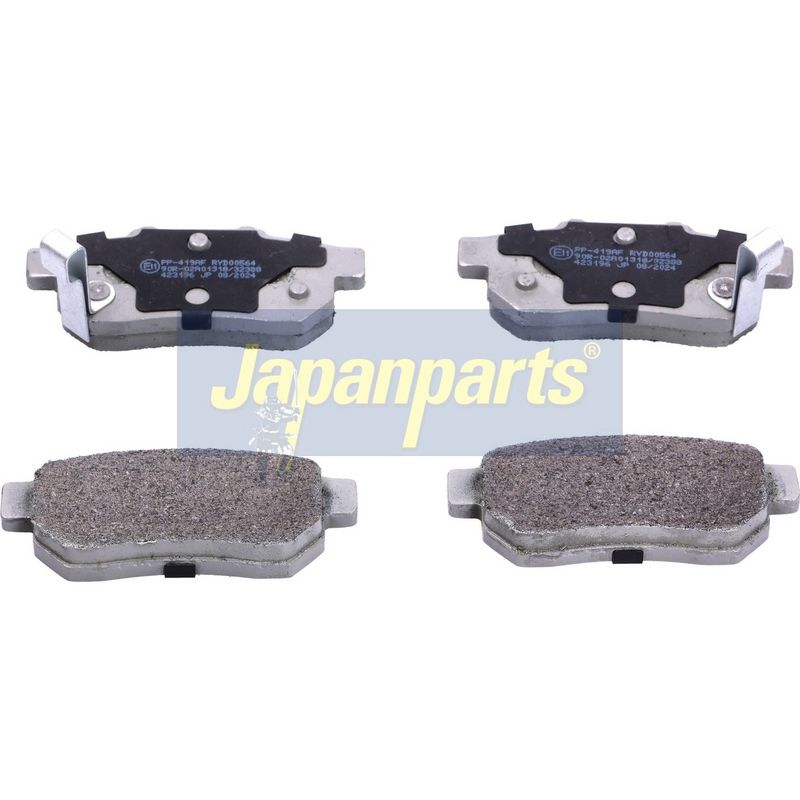 Japan Parts PP419AF Комплект гальмівних накладок, дискове гальмо