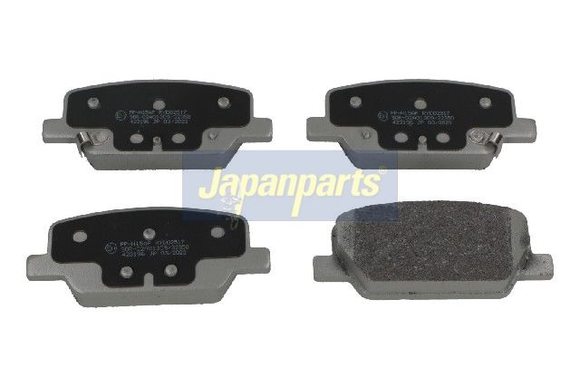 Japan Parts PPH15AF Комплект гальмівних накладок, дискове гальмо