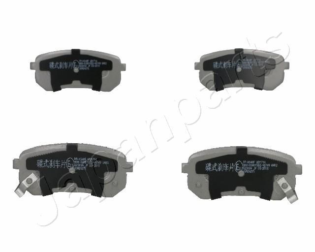 Japan Parts PPK04AF Комплект гальмівних накладок, дискове гальмо
