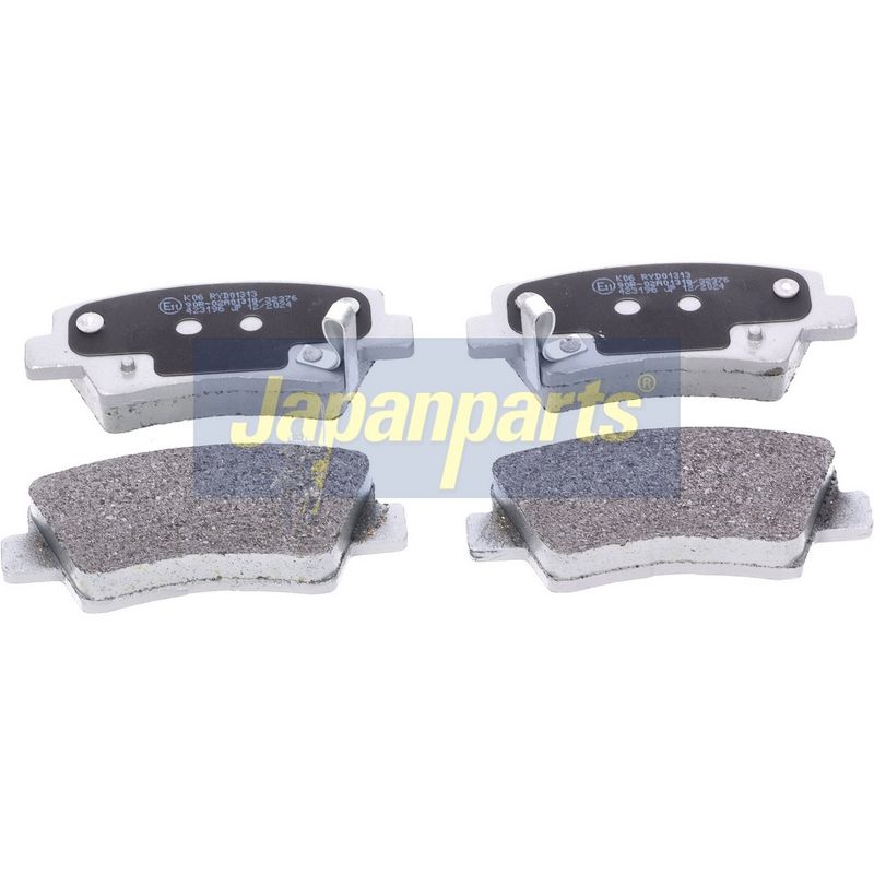 Japan Parts PPK06AF Комплект гальмівних накладок, дискове гальмо