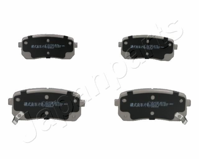 Japan Parts PPK07AF Комплект гальмівних накладок, дискове гальмо