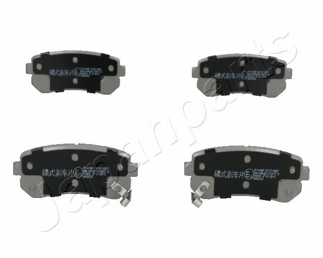 Japan Parts PPK09AF Комплект гальмівних накладок, дискове гальмо