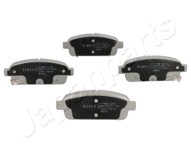 Japan Parts PPW05AF Комплект гальмівних накладок, дискове гальмо