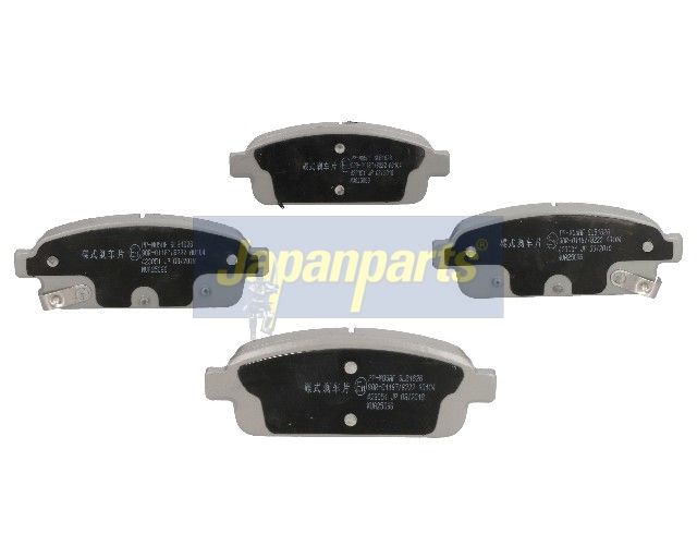 Japan Parts PPW05AF Комплект гальмівних накладок, дискове гальмо