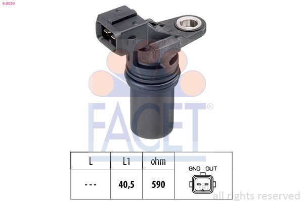 FACET 90539 1 953 539 Датчик колінвалу