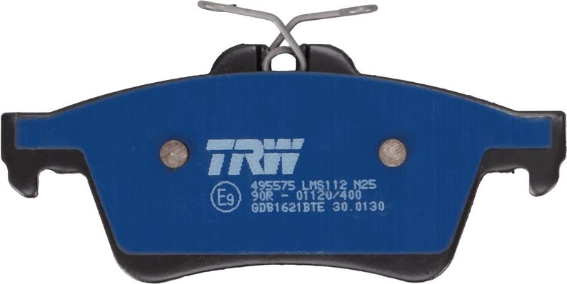 GDB1621BTE  TRW - Гальмівні колодки до дисків