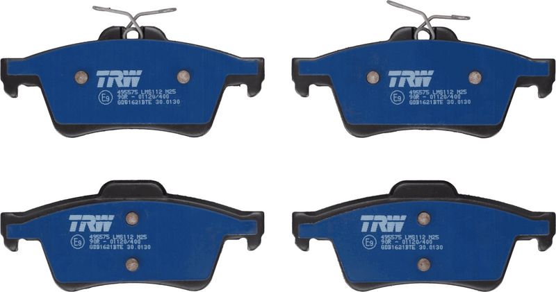 GDB1621BTE  TRW - Гальмівні колодки до дисків