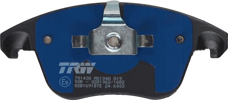 GDB1691BTE  TRW - Гальмівні колодки до дисків
