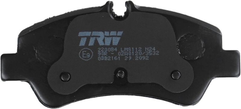 GDB2161  TRW - Гальмівні колодки до дисків