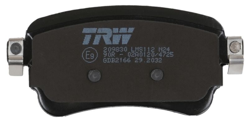 GDB2166  TRW - Гальмівні колодки до дисків