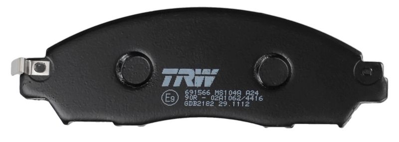 GDB2182  TRW - Гальмівні колодки до дисків