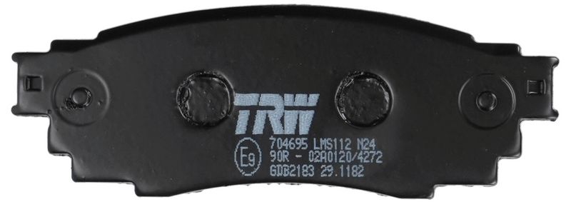 GDB2183  TRW - Гальмівні колодки до дисків