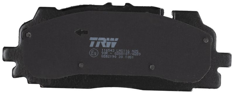 GDB2190  TRW - Гальмівні колодки до дисків
